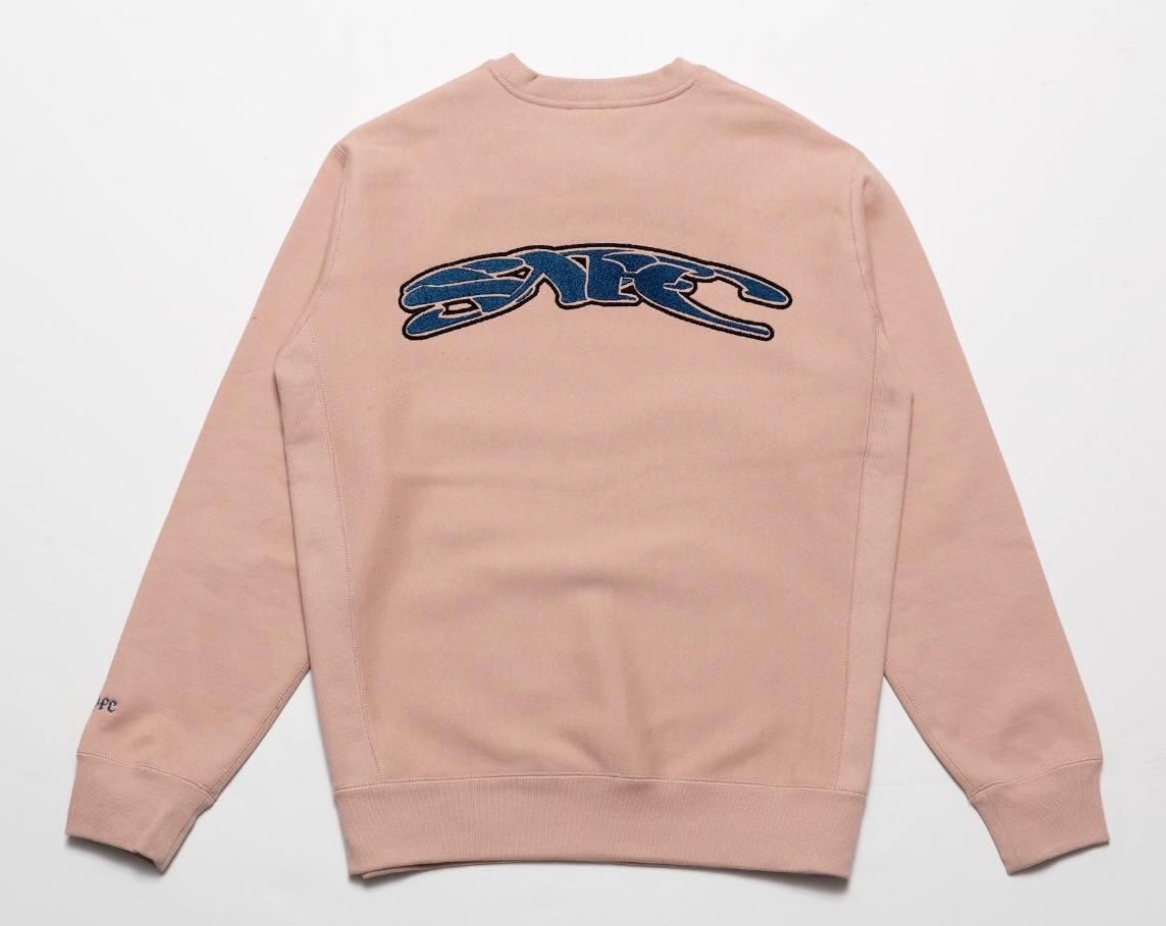 Chrystie NYC x Soho Warriors - Crew Jumper / Light Pink